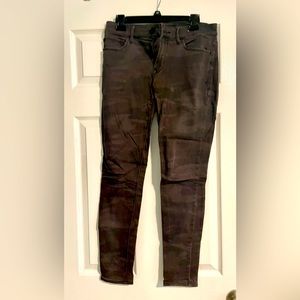 Express Jean leggings with camo pattern